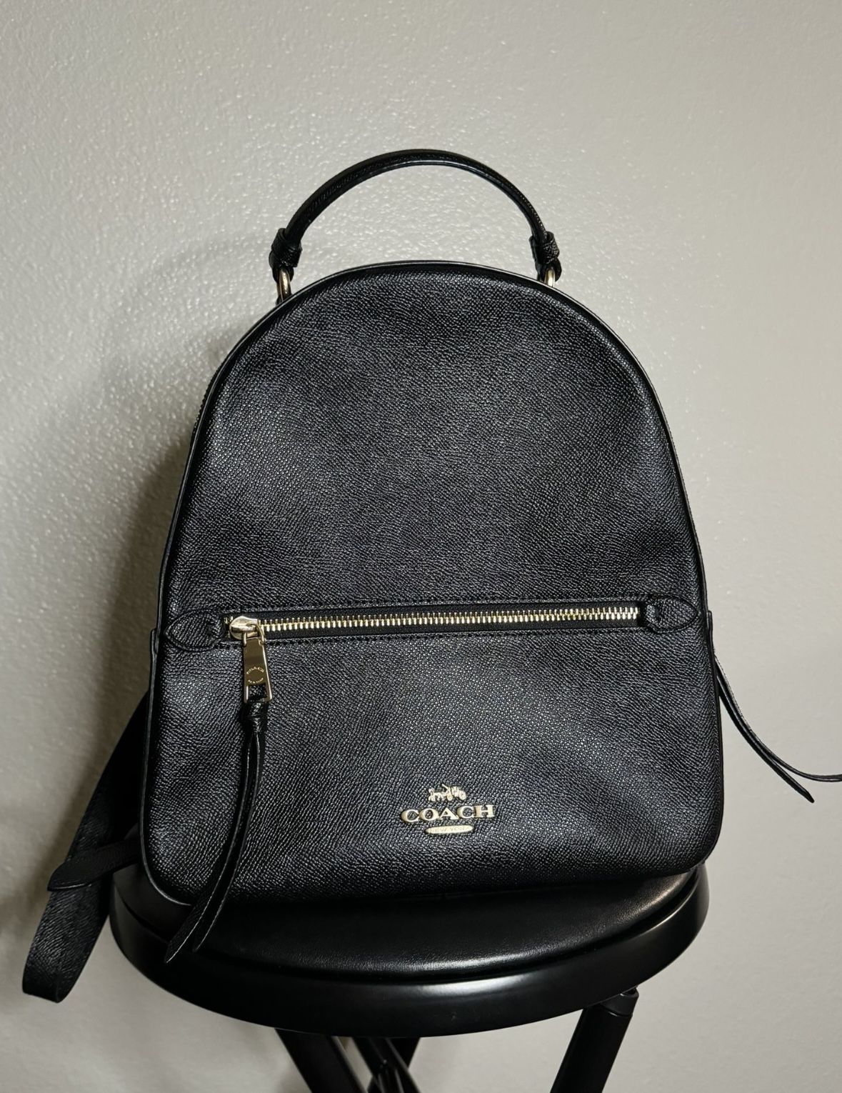 Black Coach Backpack