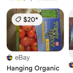 Top turkey upside down tomato plant grower