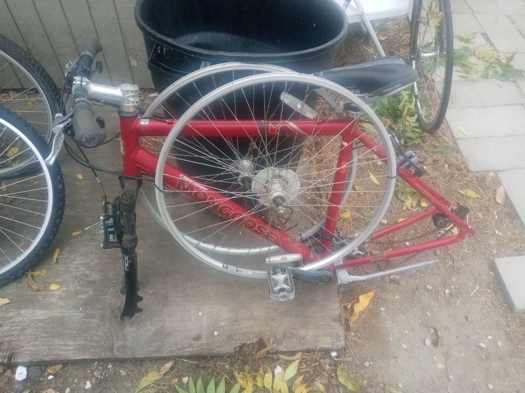 Mongoose Frame N Rims Very Good Condition Ready To Go 