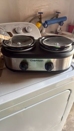Chefman double crockpot