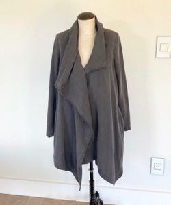 Stunning All Saints gray women’s jacket size 4 fits size small excellent condition