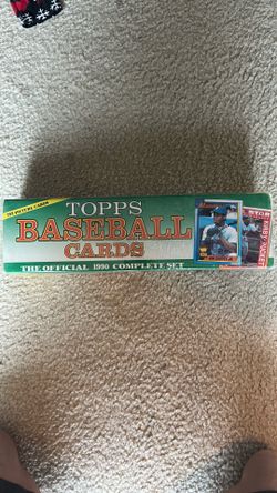 Factory Sealed 1990 Topps MLB Baseball Cards-Complete Set