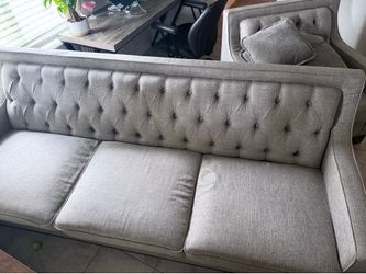 Sofa and chair
