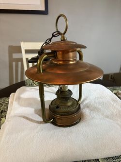 Bradley Hubbard Light Fixture Restoration Project Piece