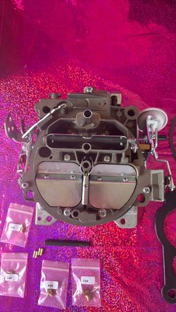Rochester Quadra jet, 4-Barrel Carburetor with Jet Kit
