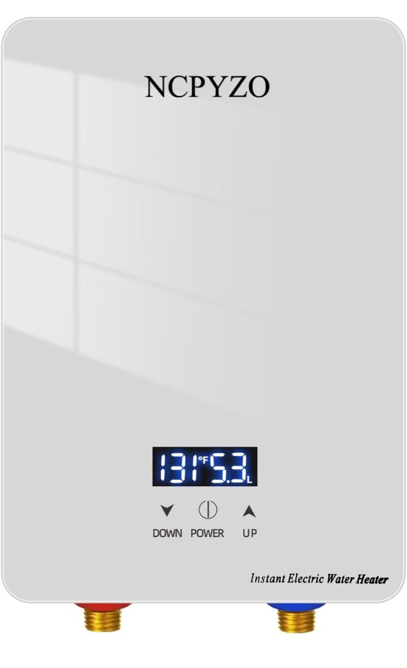 Instant Electric Water Heater 240V 6.5 W Tankless for Kitchen