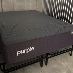 Purple, Restore Soft, Queen Mattress 