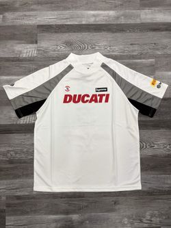 Supreme Ducati White Jersey/Shirt