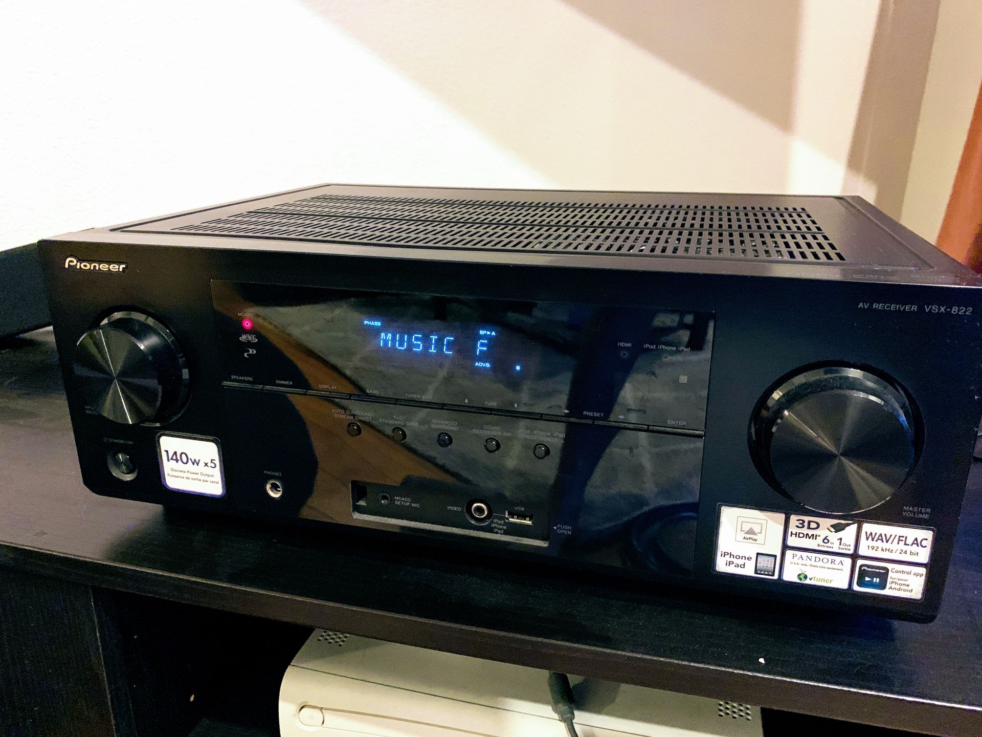 Pioneer 5.1-Channel Audio/Video Receiver