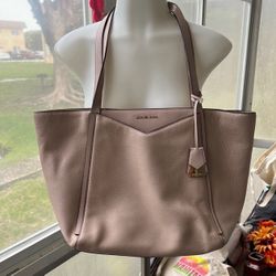 2 Michael Kors XL sized Leather Bags 