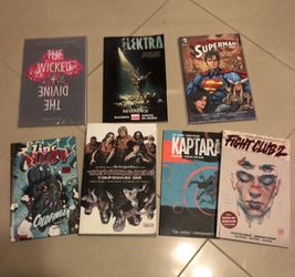 Graphic Novel Books Walking Dead Marvel Dc 