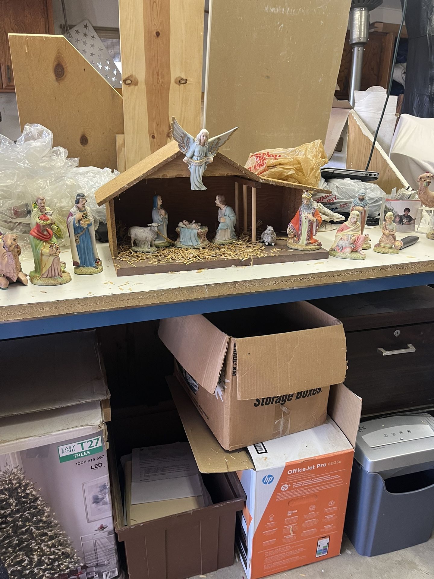 Vintage 50’s Ceramic Nativity Set