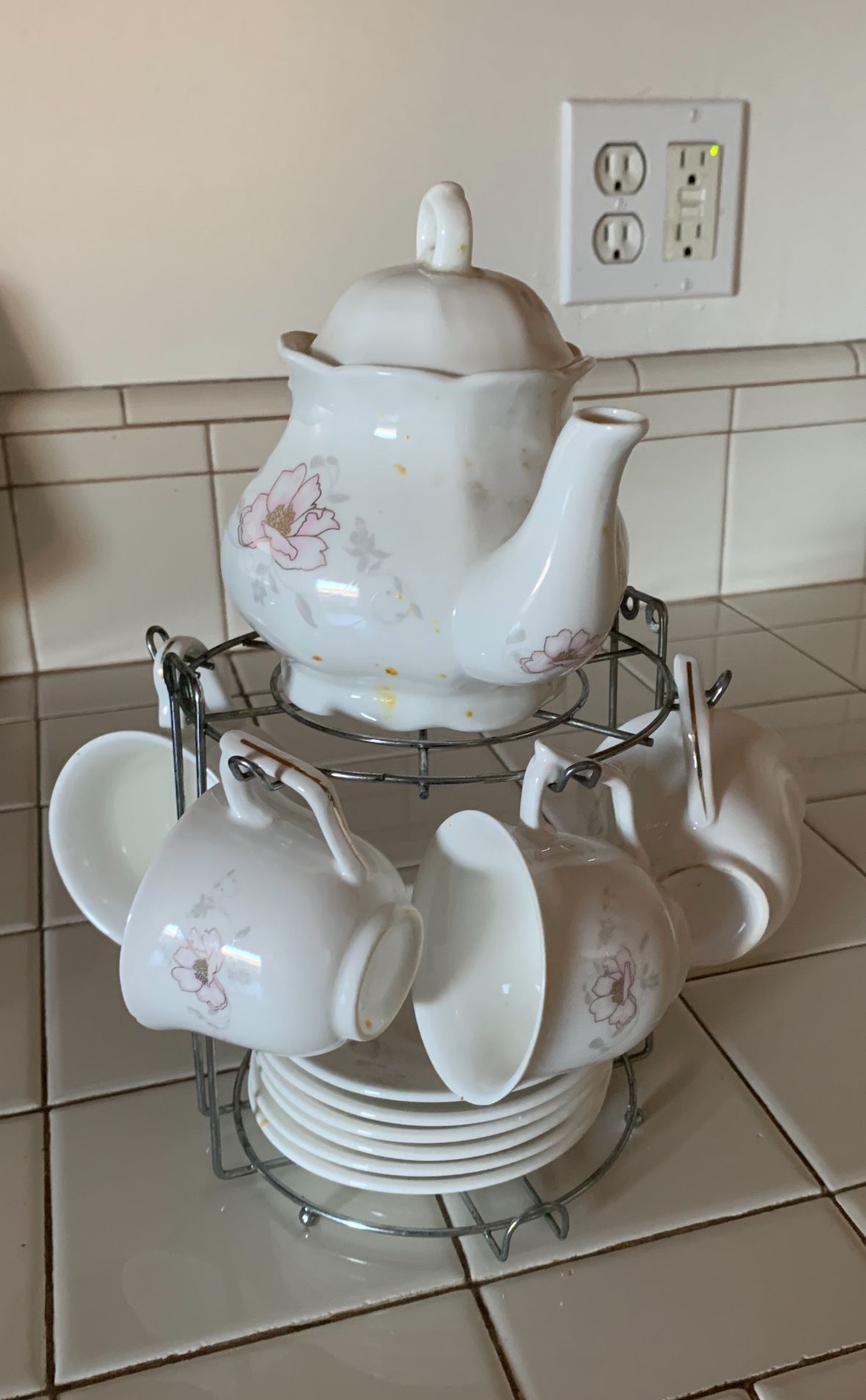 90s Vintage China Tea Set (Make Offer)