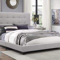 Twin Fabric Bed 