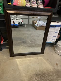 Bronze Heavy Duty Mirror 33inx27in