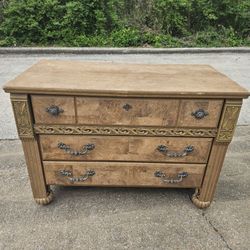 3 Drawer Dresser Chest With Smooth Pull Drawers