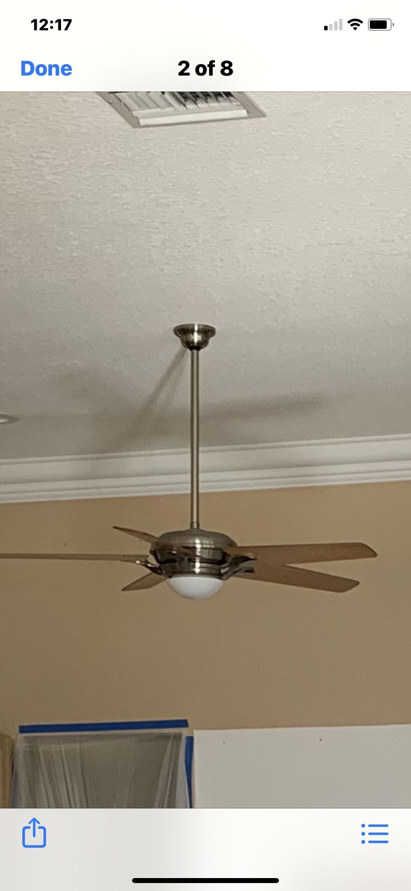 Original Casablanca Bel Air Ceiling Fan