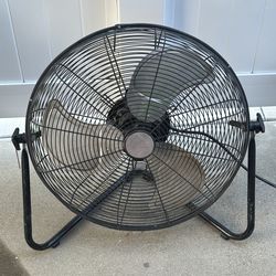 20" 3-Speed High Velocity Floor Fan