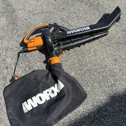 Workx Trivac  Electric Leaf Blower/ Vacuum 