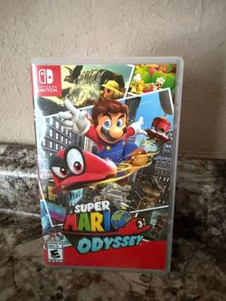 SUPER MARIO ODDYSSEY VIDEO GAME FOR SWITCH IN GREAT CONDITION
