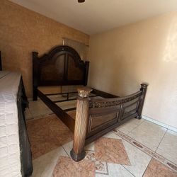 Cal King Solid Wood Frame 