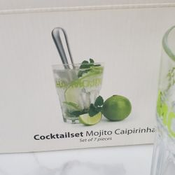 7pcs Cocktail Set Mojito Caipirinha