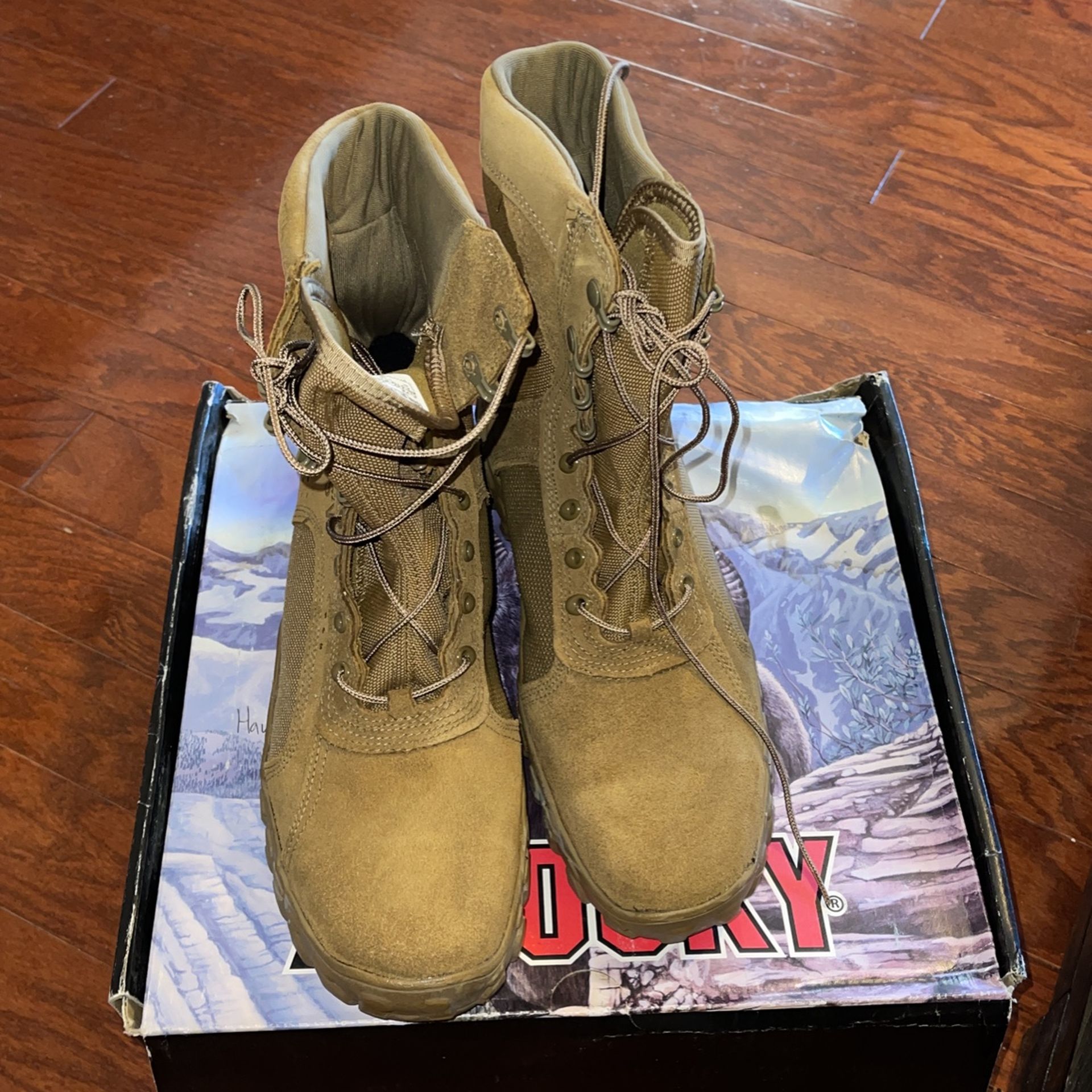 Military Style Work Boots