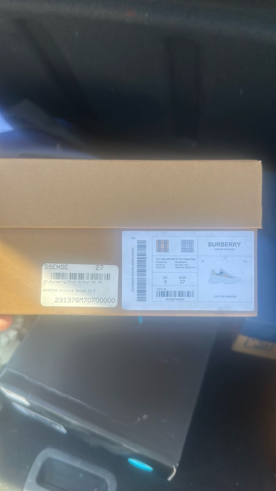 Burberry Toddler Shoes