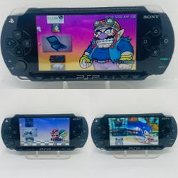 Sony PlayStation Portable (SERVICE) 128gb Micro SD Card With Ps1, PSP,super Nintendo And Sega Genesis Games  