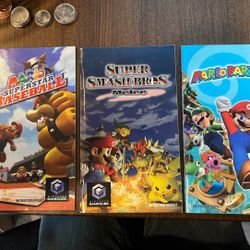 Lot Of GameCube Manuals Melee 