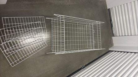Retail wire shelf display.