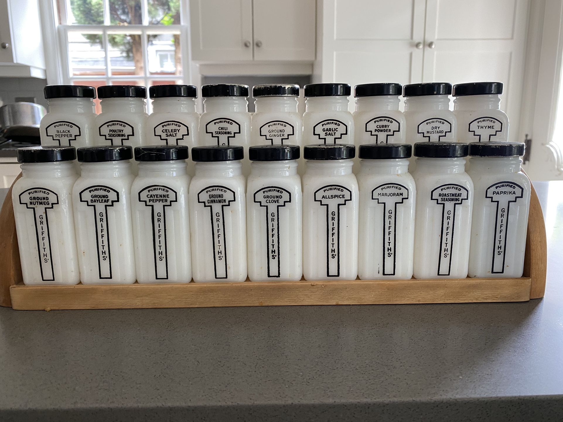 Vintage Griffith’s Spice Rack