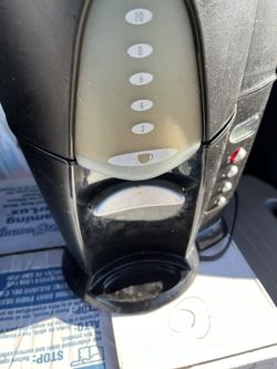 Tea or coffee maker $5