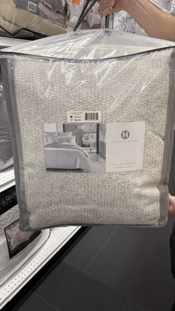 Hotel Collection Tessellate Comforter Light Gray Queen Macys