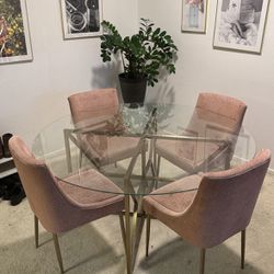 Dining Table With Chairs (set)