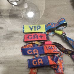 Wristbands - EDC festival , Las Vegas 
