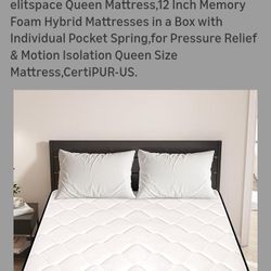 Brand New 12 Inch Queen Size Mattress 