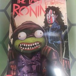 SIGNED TMNT LAST RONIN #2! RE JUSTIN ROILAND & KEVIN EASTMAN FAN CLUB VARIANT! 