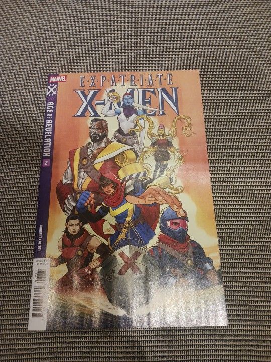 EXPATRIATE X-MEN #2 BETSY COLA VARIANT [AOR] Marvel Comic Book 2025