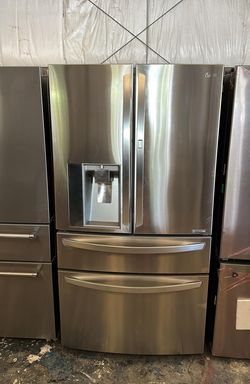 LG 4-Door Stainless Steel Fridge
