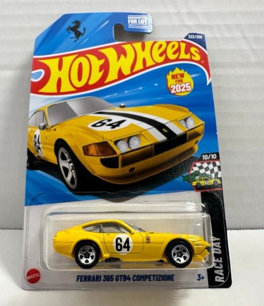 FERRARI 365 GTB4 COMPETIZONE HOT WHEELS