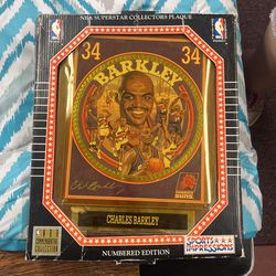 Charles Barkley collectors plaque