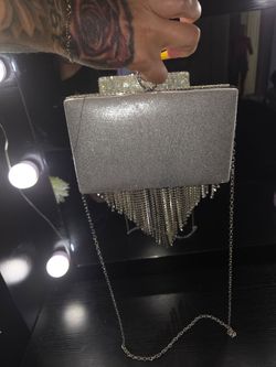 Silver clutch