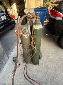 Old welding setup