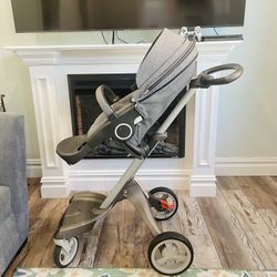 Stokke Xplory Grey Melange Kids Baby Stroller  