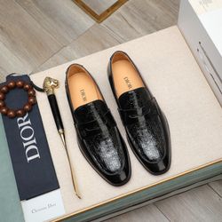 Dior CD Men’s Leather Shoes With Box 2026 New 
