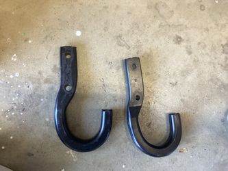 (2) heavy duty truck hooks