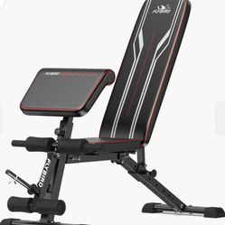 NEW- FLYBIRD Foldable Weight Bench With Leg Extension and Curl Machine