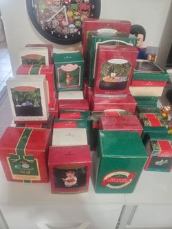 Hallmark Keepsake Collectible Christmas Ornament Lot