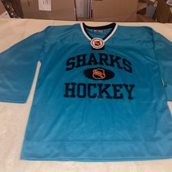 Nwt San Jose Sharks Starter NHL Jersey Blue Mens Large Clean Vintage New 90s